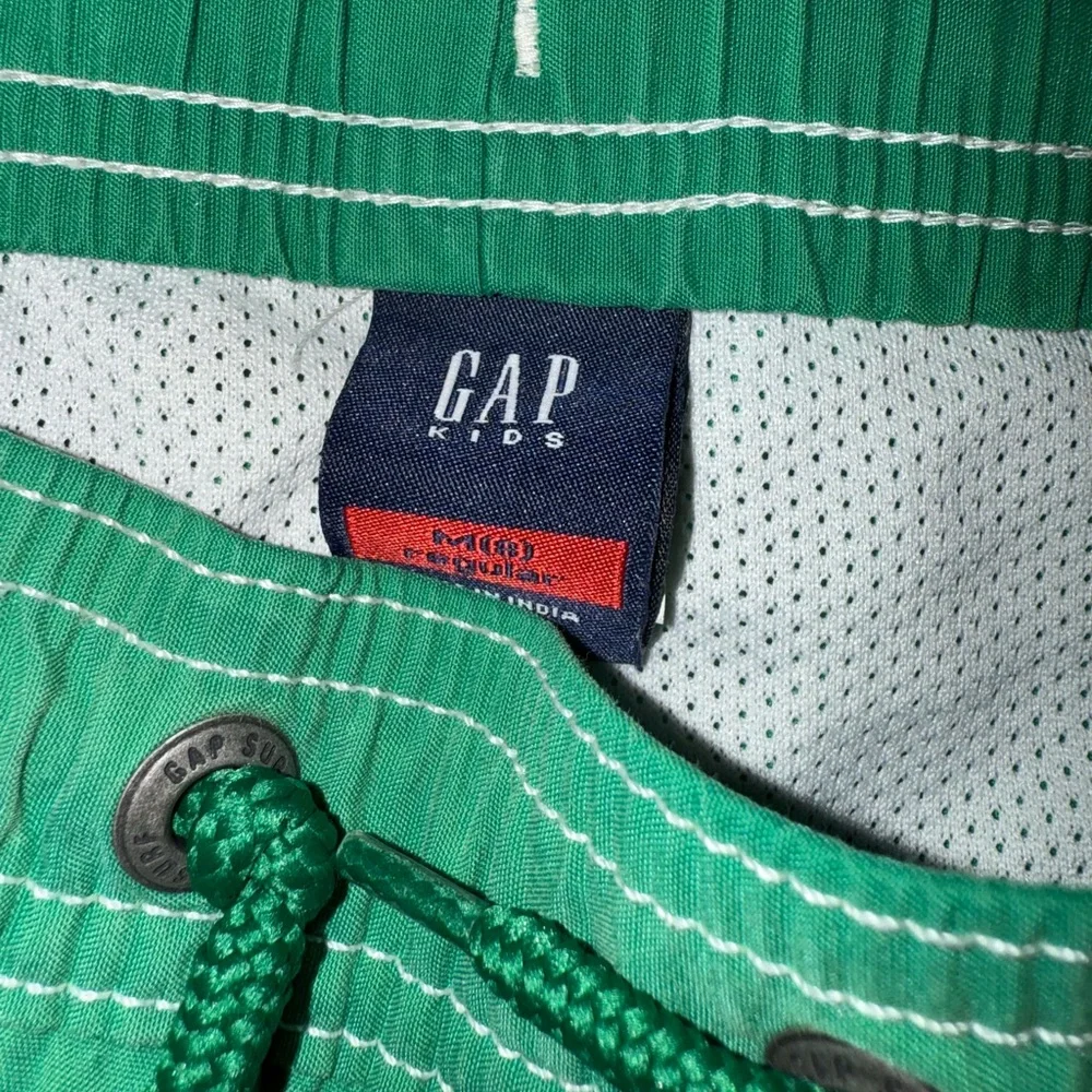 GAP Kids “Gap Surf” Emerald Green Swim Trunks Size Medium (8)